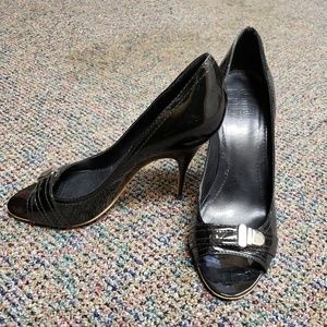 Givenchy peep toe heels